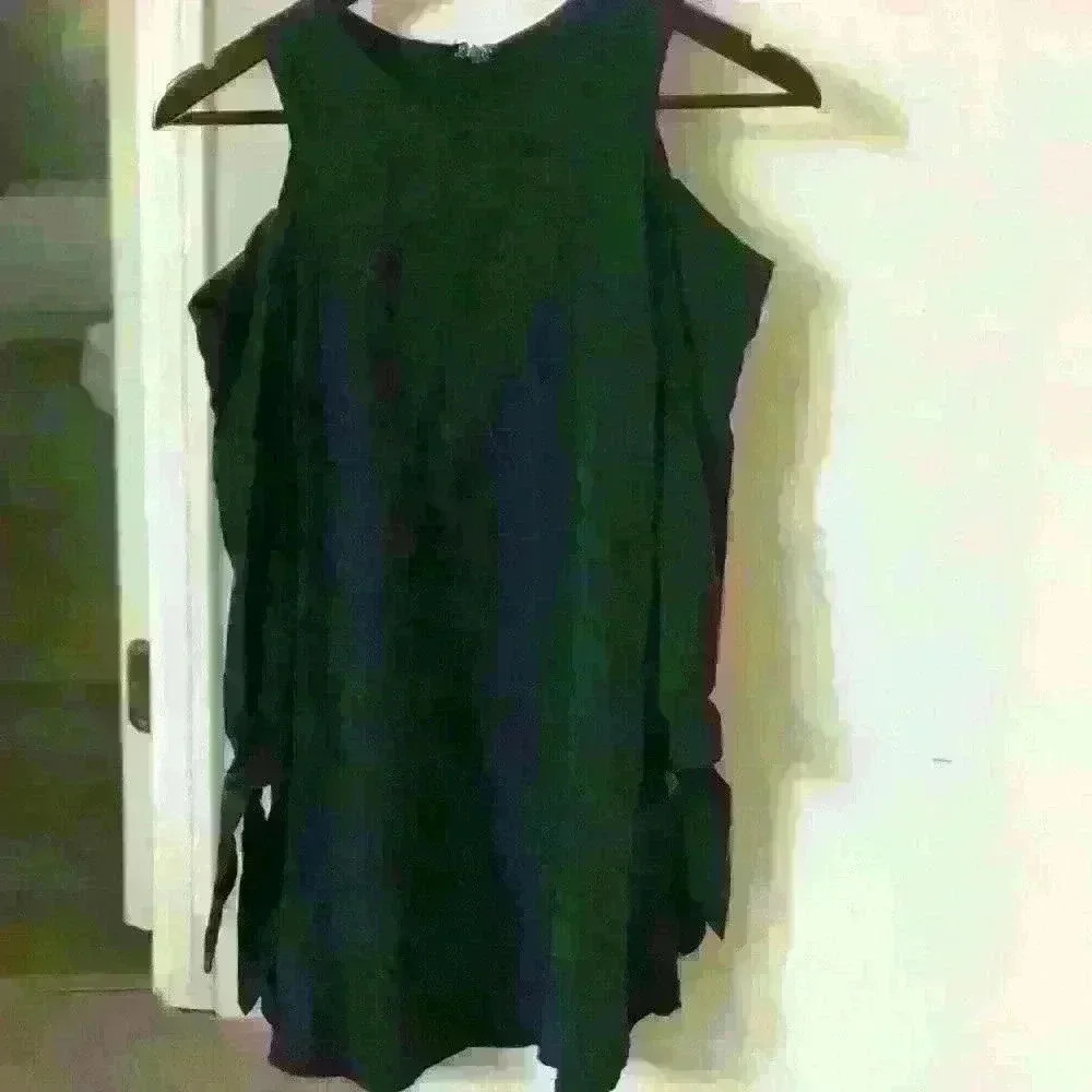 DO & BE Navy Blue Flowy Tunic